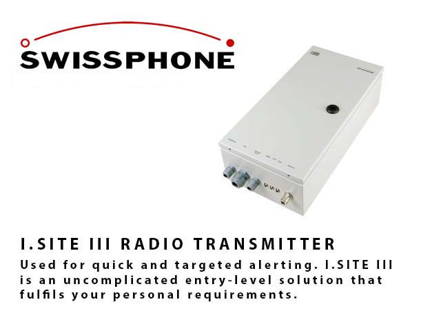 I.SITE III radio transmitter